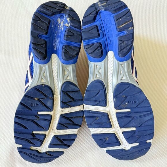 Asics Womens Gel Flux 4 Running Shoes Sneakers Jogging Gym Walk Blue Used 10.5 - Picture 3 of 5
